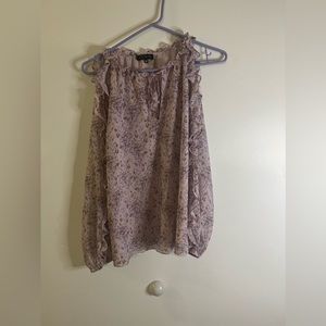 Ruffled Floral printed blouse